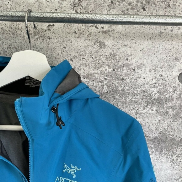 Arcteryx Jacket AR Gore Tex Pro Shell Blue Women's Sz Xs❤️ - Picture 4 of 12